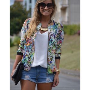 ZARA Floral Zipper Size M